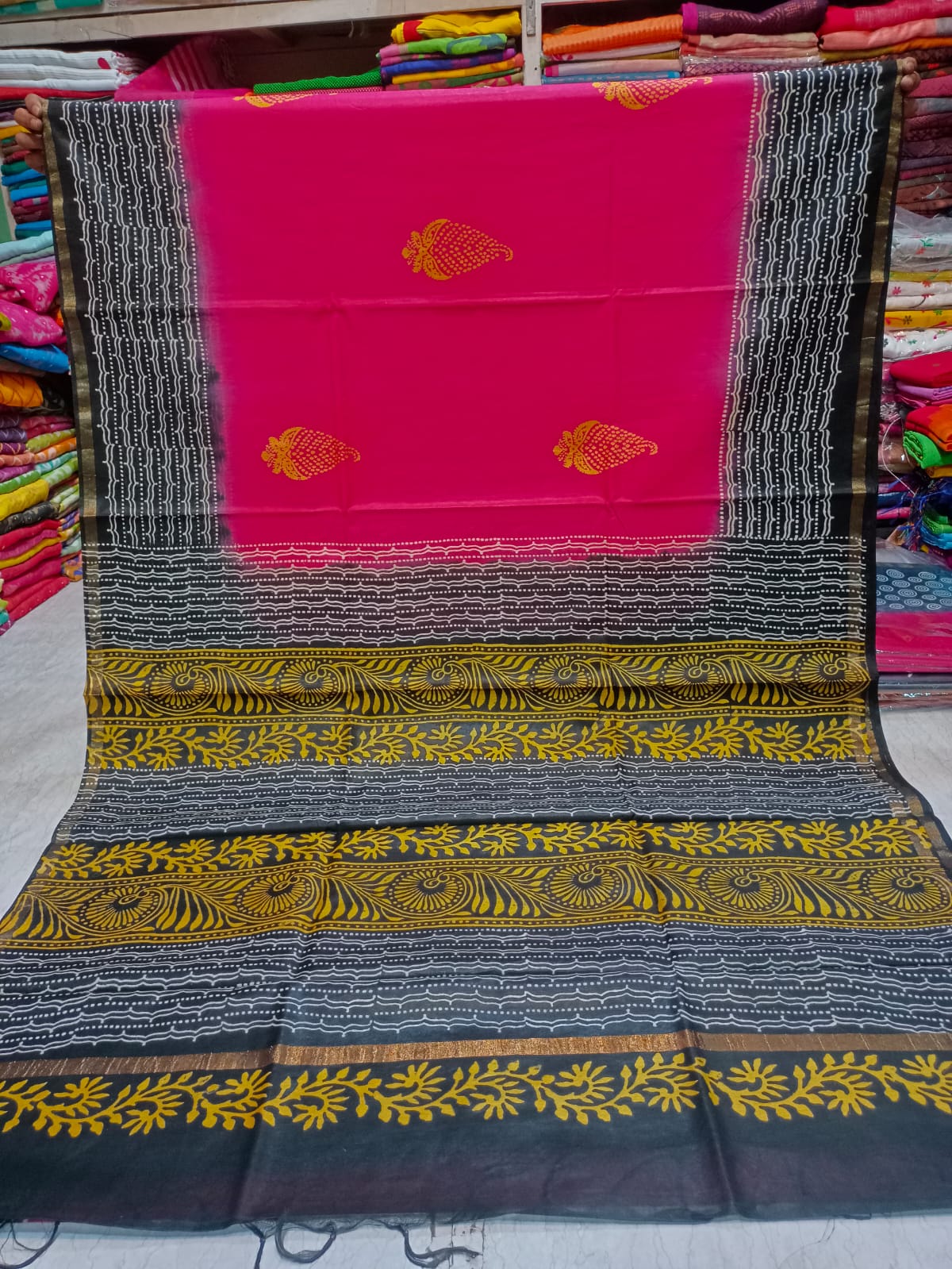 Chanderi Silk With BP