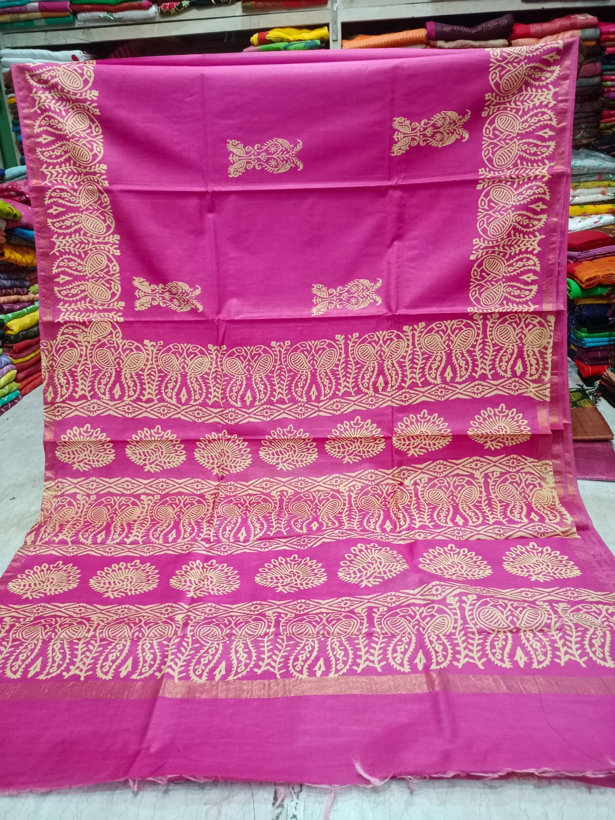 Chanderi Silk With BP