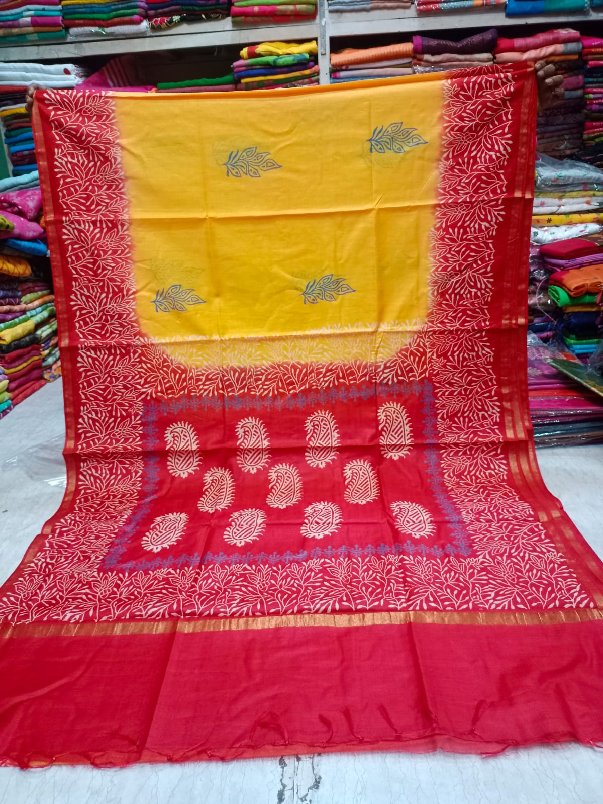 Chanderi Silk With BP