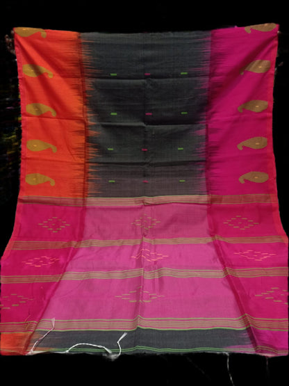 Ikkat Handwork Saree with BP