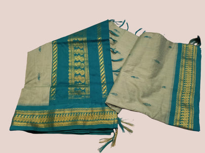 Cotton Gadwal Saree