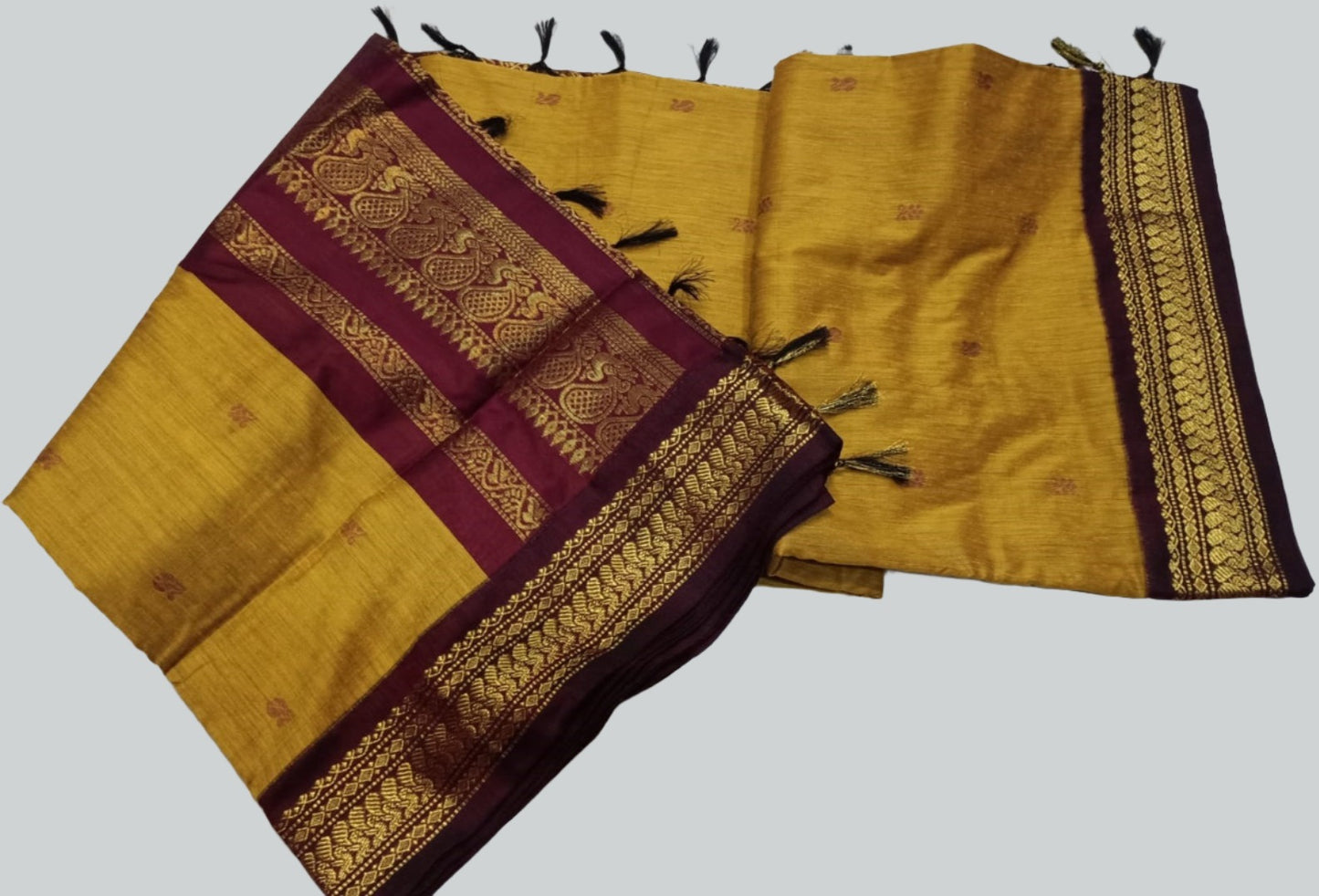 Cotton Gadwal Saree