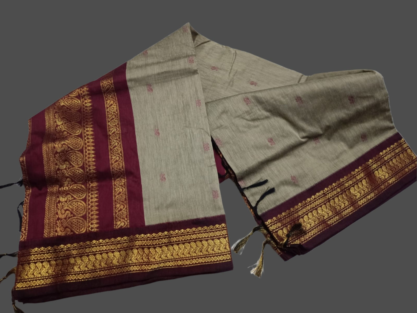 Cotton Gadwal Saree